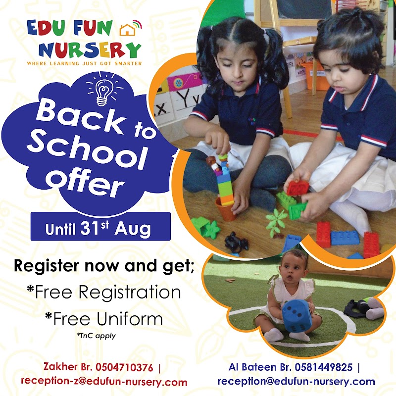 Edu Fun Nursery - Zakher Al Ain | حضانة اديو المرح العين